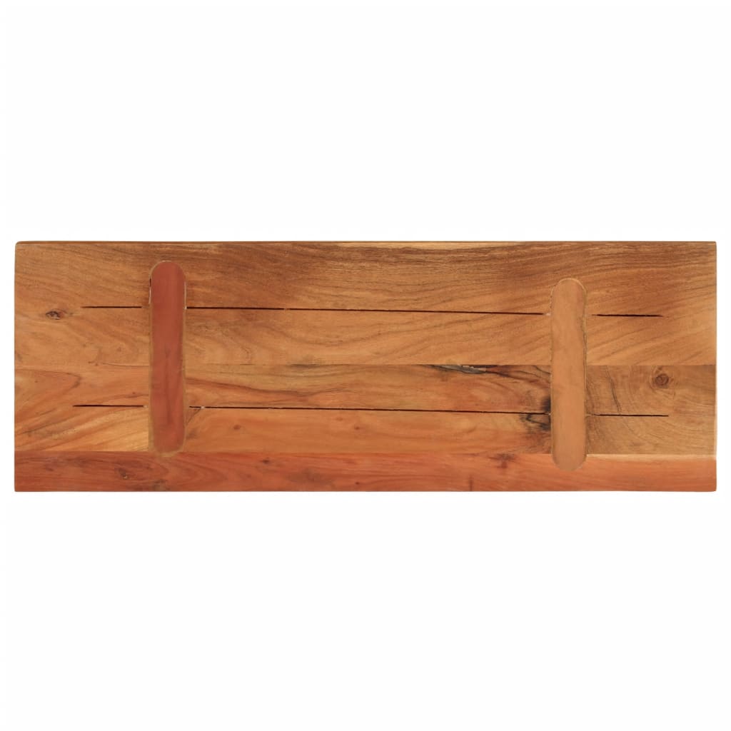 vidaXL Blat stołu, 80x20x3,8 cm, prostokątny, lite drewno akacjowe