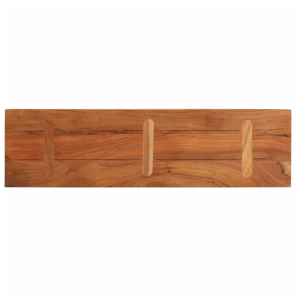 vidaXL Blat stołu, 100x20x3,8 cm, prostokątny, lite drewno akacjowe