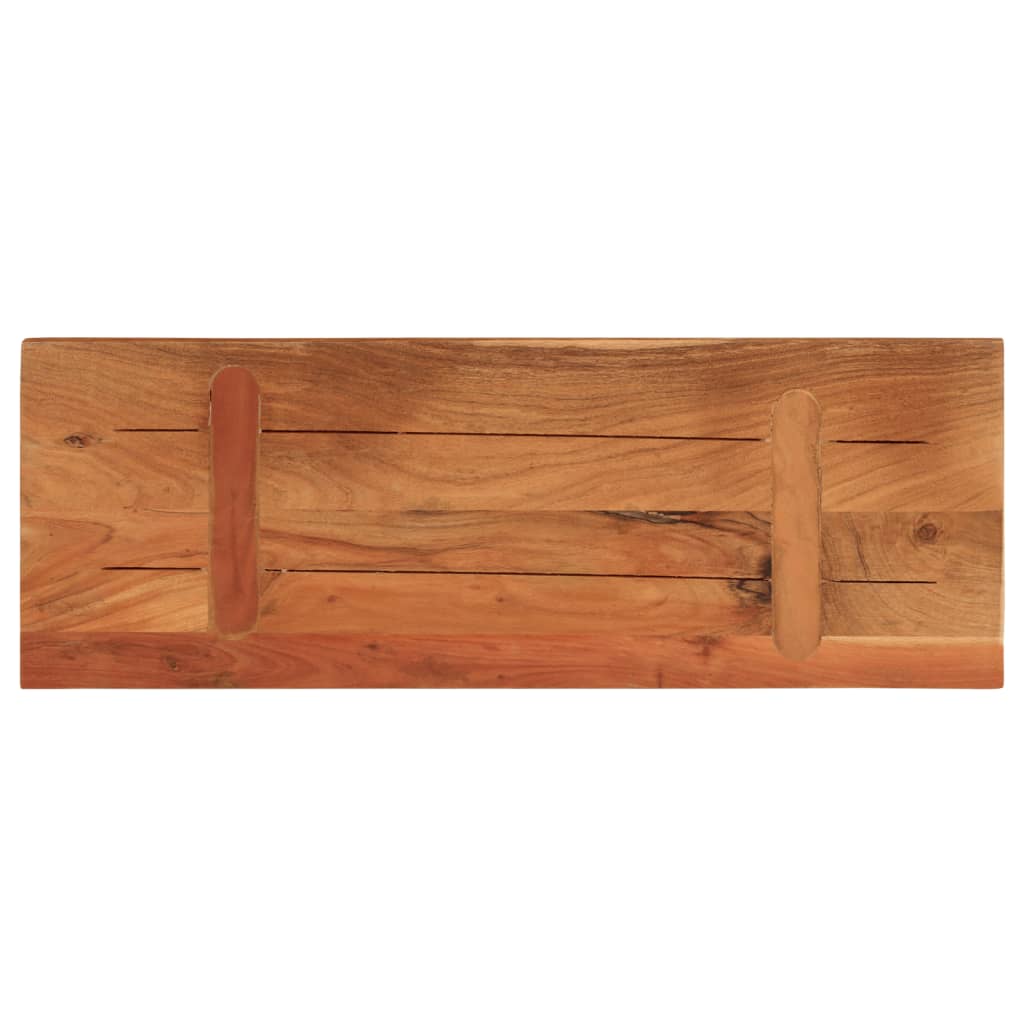 vidaXL Blat stołu, 90x30x3,8 cm, prostokątny, lite drewno akacjowe