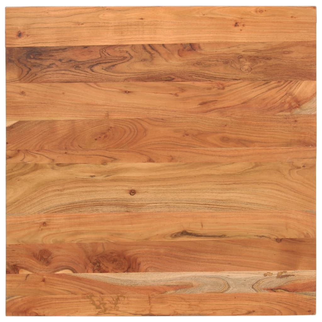 vidaXL Blat stołu, 90x90x3,8 cm, kwadratowy, lite drewno akacjowe