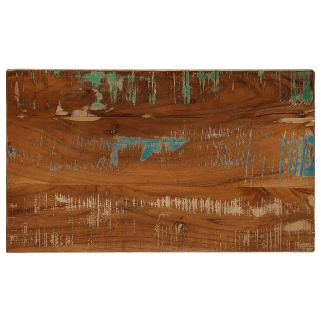vidaXL Blat stołu, 40x20x2,5 cm, prostokątny, lite drewno z odzysku