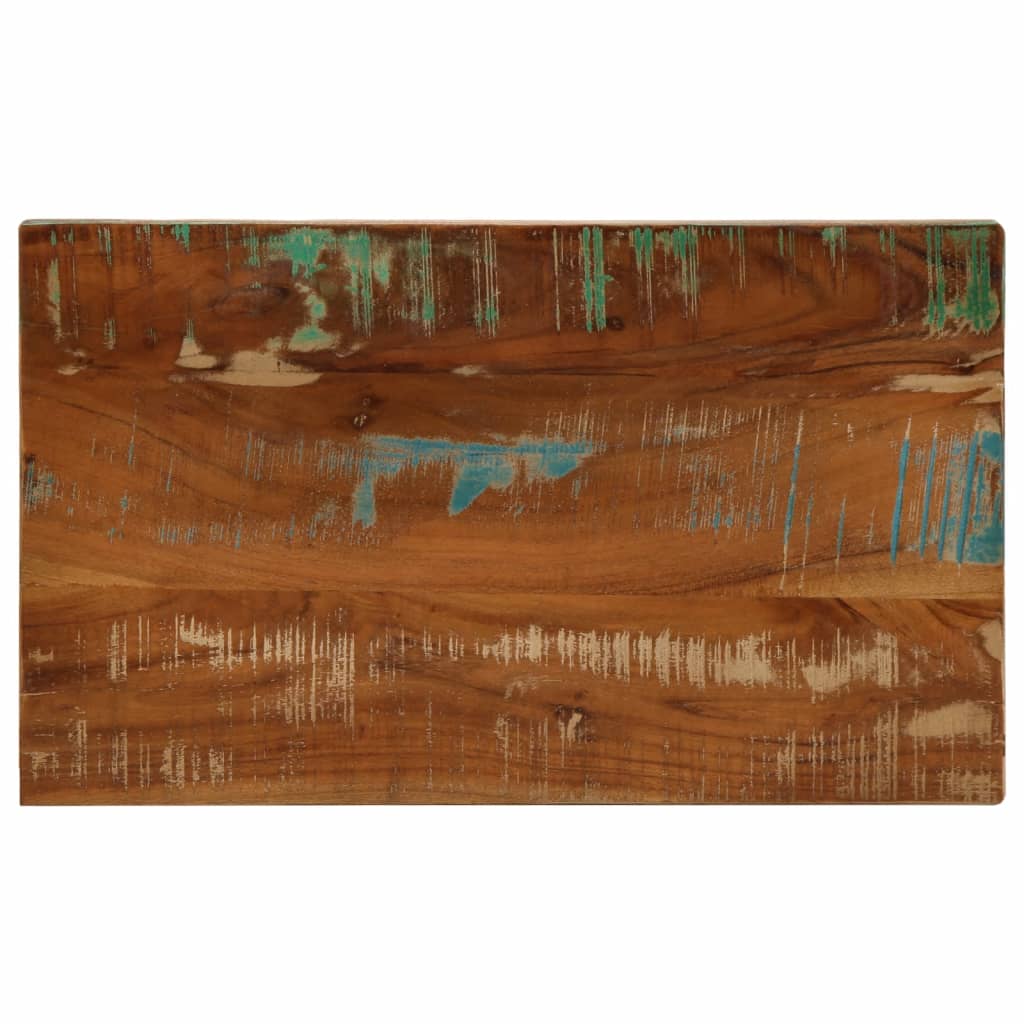 vidaXL Blat stołu, 50x40x2,5 cm, prostokątny, lite drewno z odzysku
