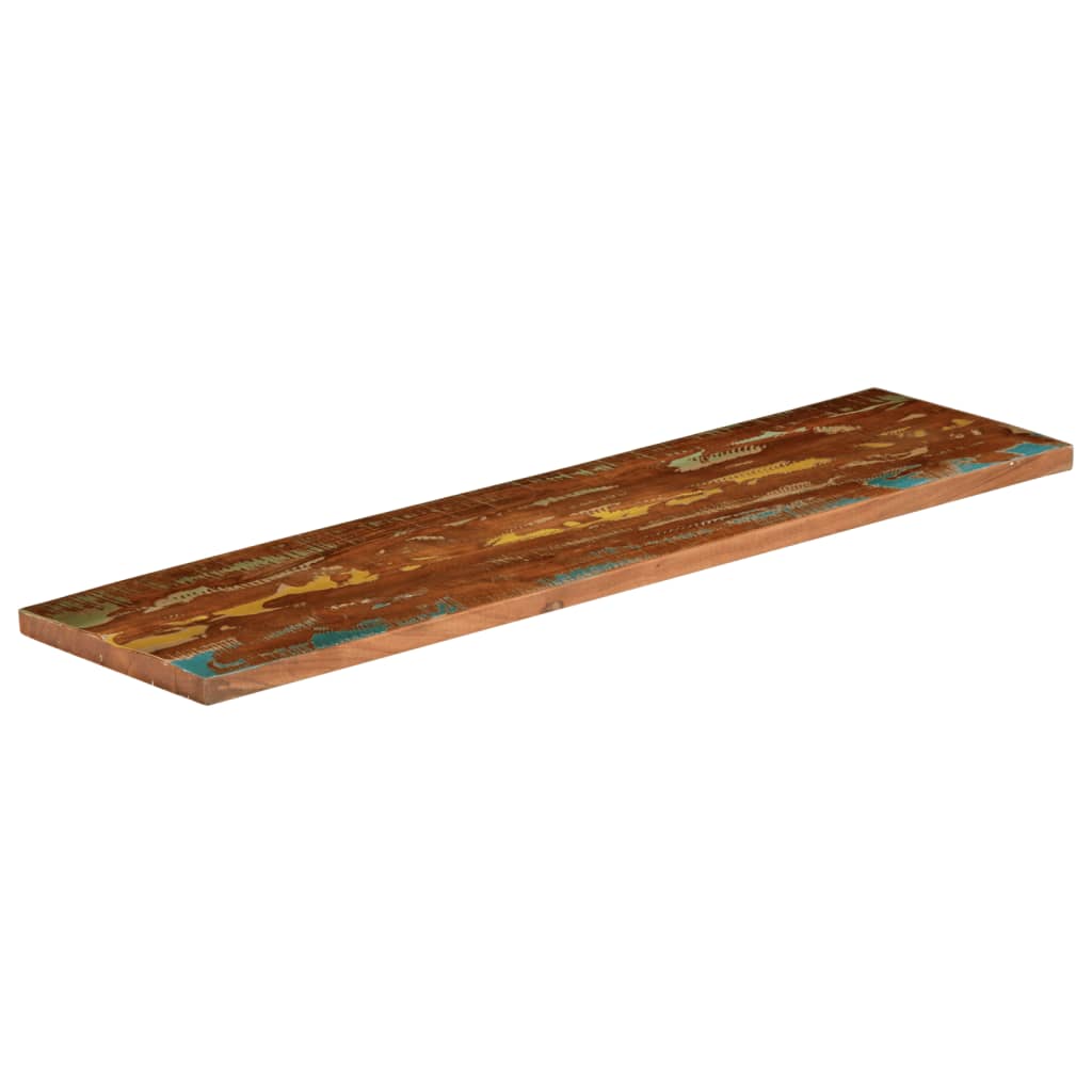 vidaXL Blat stołu, 120x40x2,5 cm, prostokątny, lite drewno z odzysku