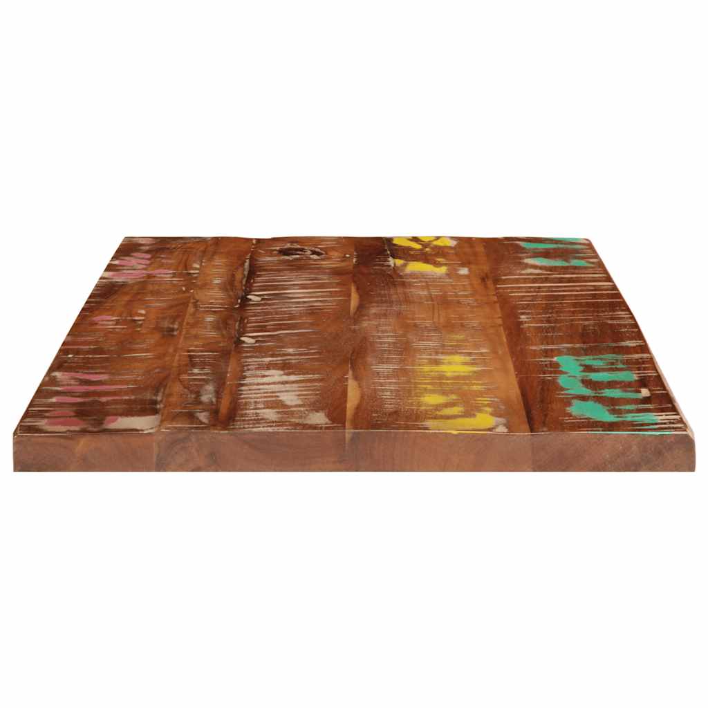 vidaXL Blat stołu, 60x50x2,5 cm, prostokątny, lite drewno z odzysku