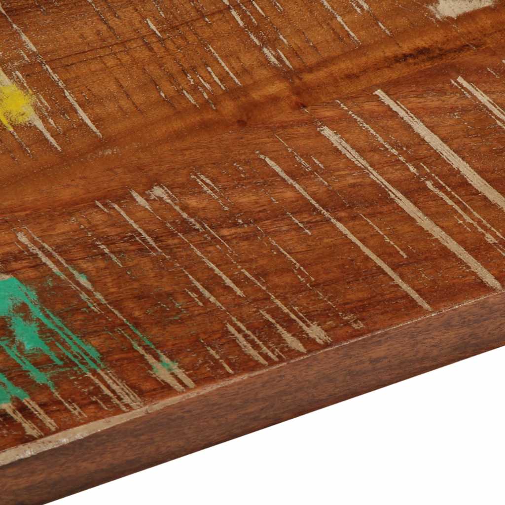vidaXL Blat stołu, 60x50x2,5 cm, prostokątny, lite drewno z odzysku
