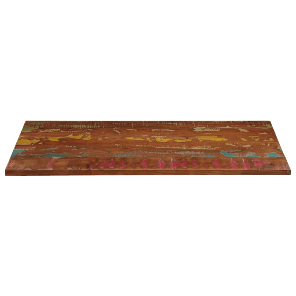 vidaXL Blat stołu, 140x60x1,5 cm, prostokątny, lite drewno z odzysku