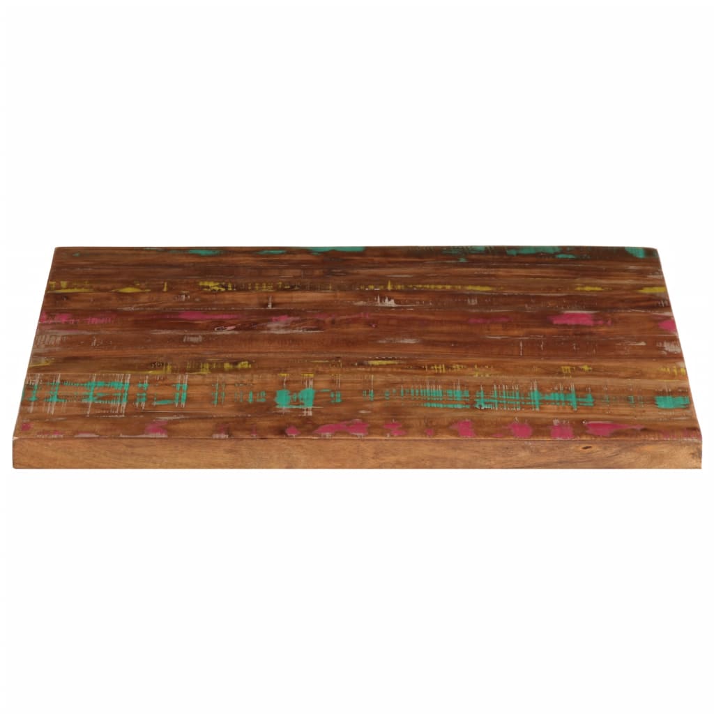 vidaXL Blat stołu, 80x80x2,5 cm, kwadratowy, lite drewno z odzysku