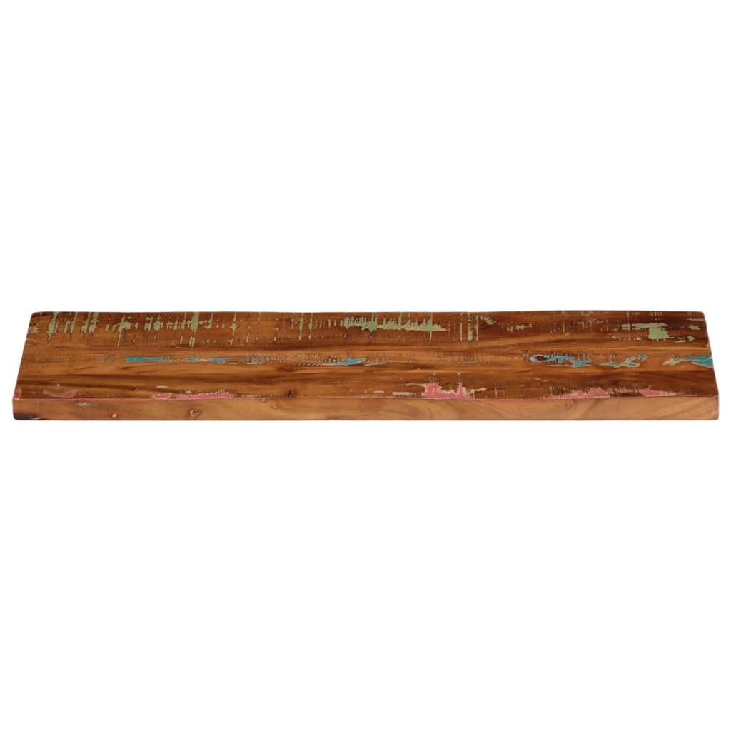 vidaXL Blat stołu, 80x20x3,8 cm, prostokątny, lite drewno z odzysku