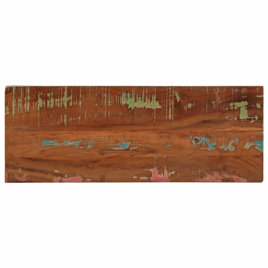 vidaXL Blat stołu, 80x30x3,8 cm, prostokątny, lite drewno z odzysku