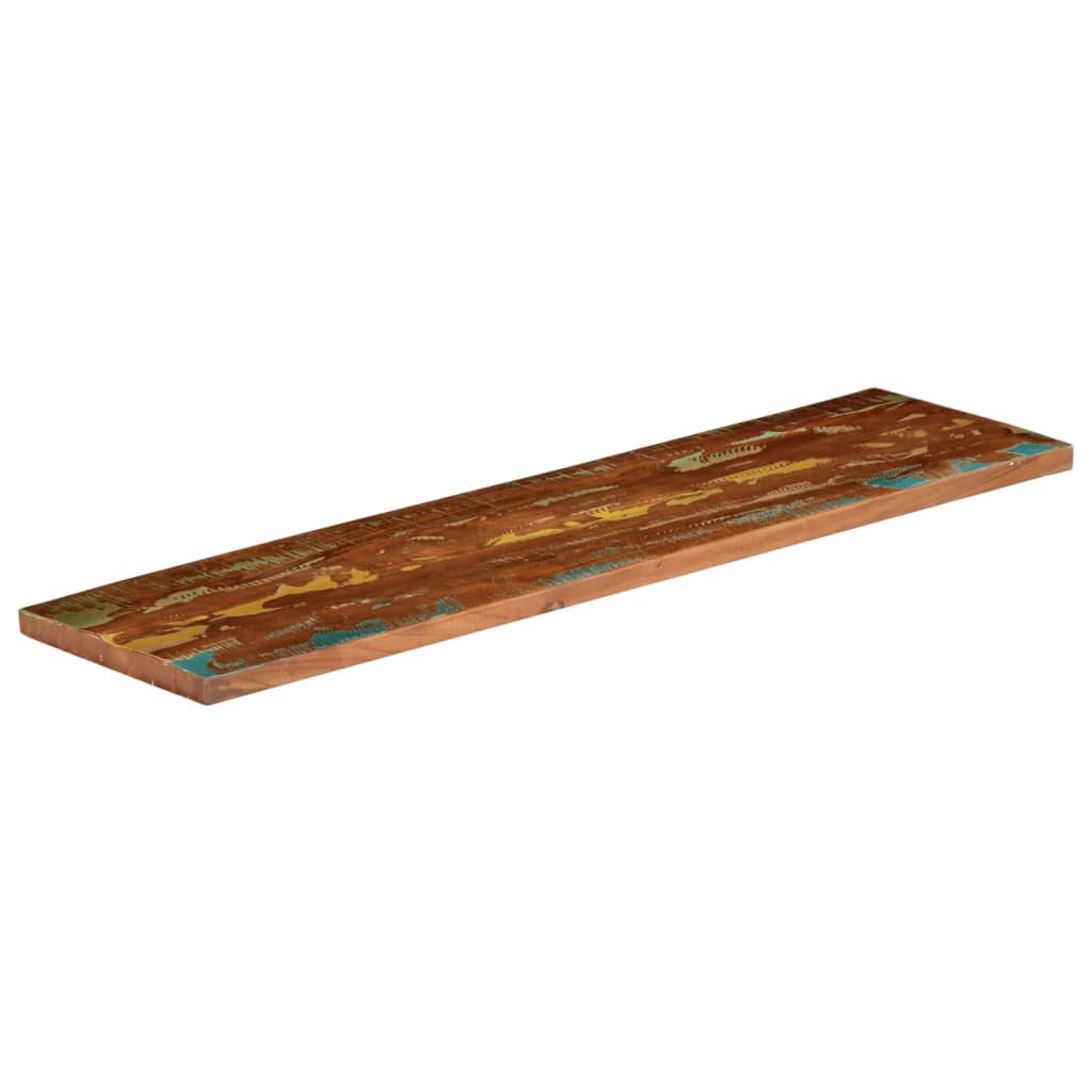 vidaXL Blat stołu, 100x40x3,8 cm, prostokątny, lite drewno z odzysku
