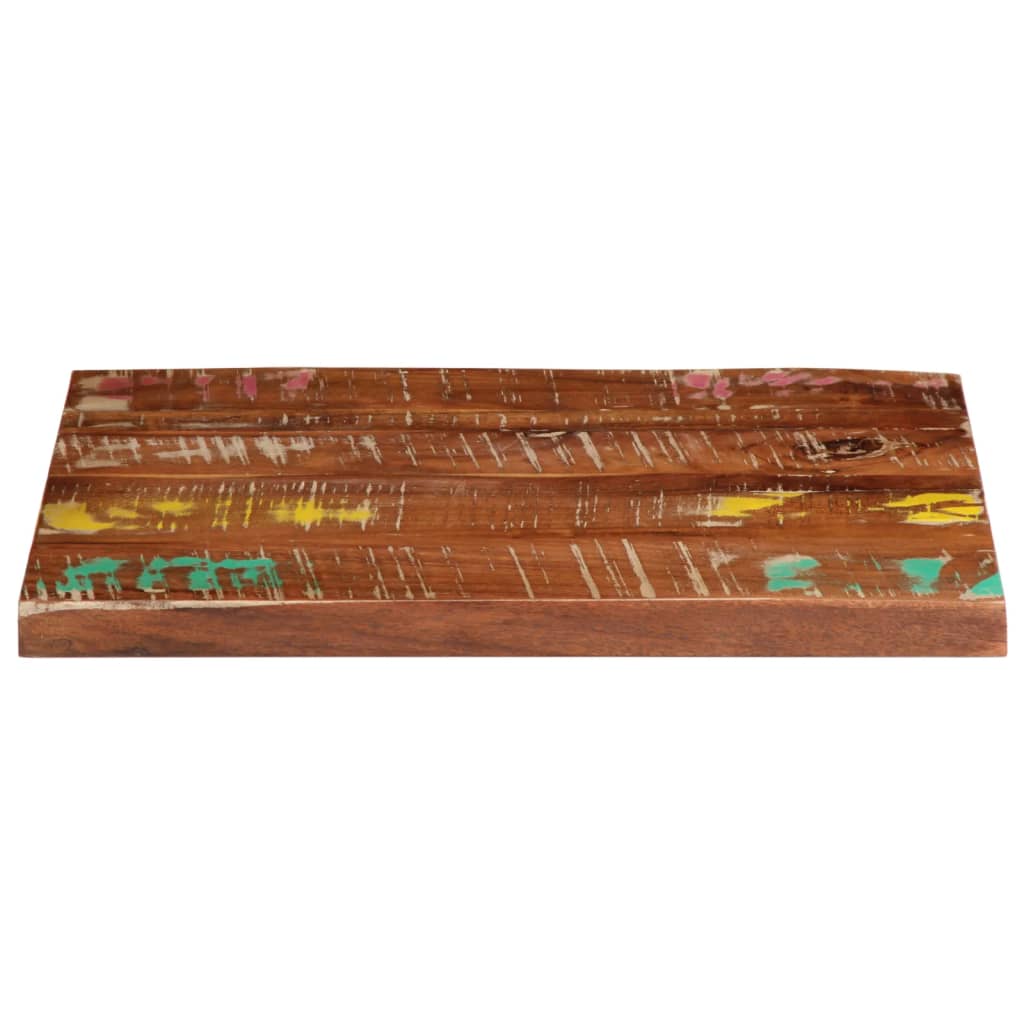 vidaXL Blat stołu, 60x50x3,8 cm, prostokątny, lite drewno z odzysku