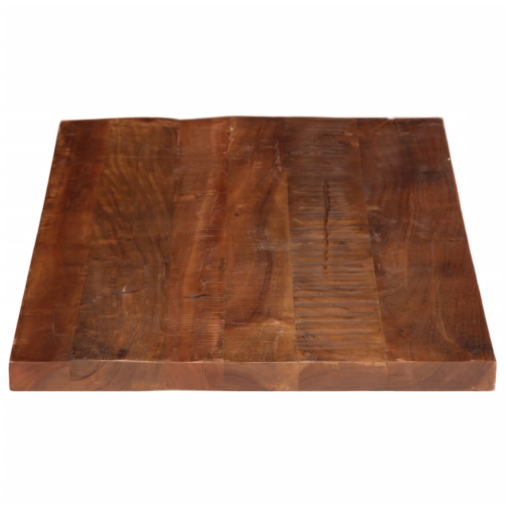 vidaXL Blat stołu, 100x70x2,5 cm, prostokątny, lite drewno z odzysku