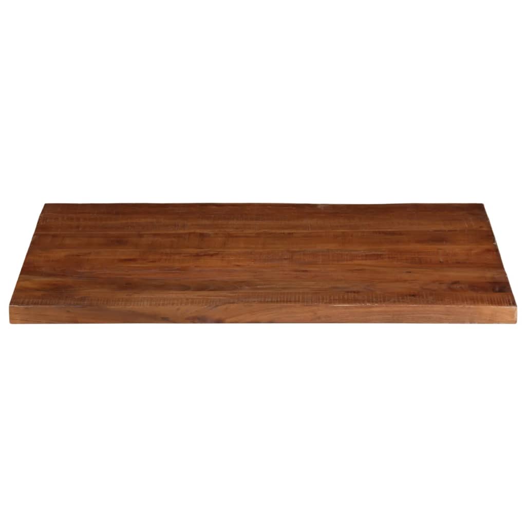 vidaXL Blat stołu, 100x80x2,5 cm, prostokątny, lite drewno z odzysku