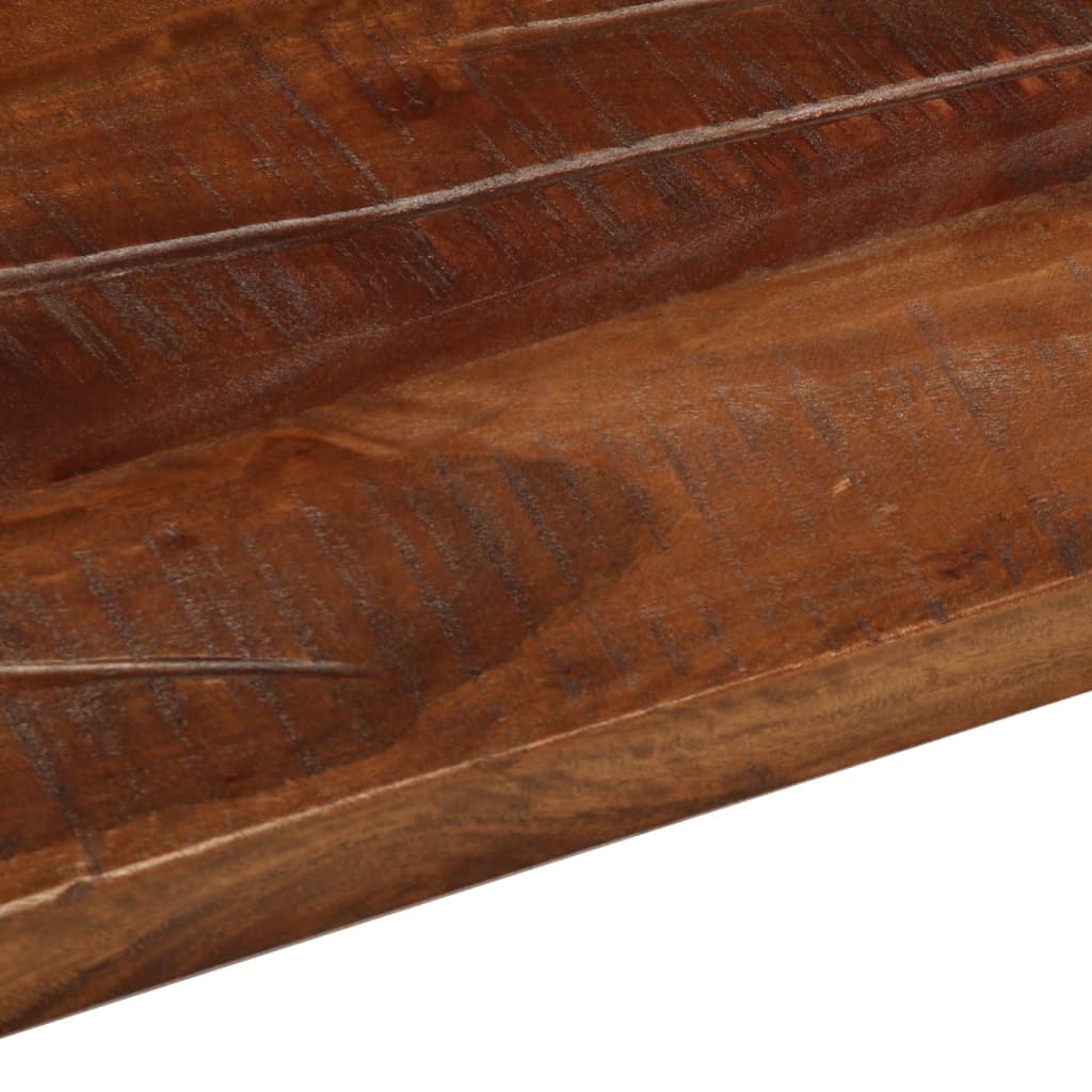 vidaXL Blat stołu, 110x80x2,5 cm, prostokątny, lite drewno z odzysku