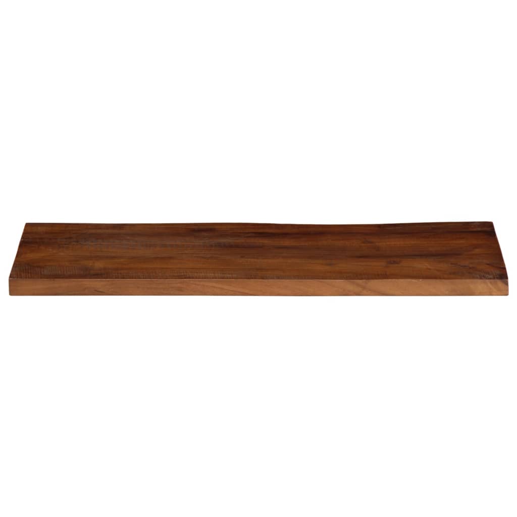 vidaXL Blat stołu, 80x20x3,8 cm, prostokątny, lite drewno z odzysku