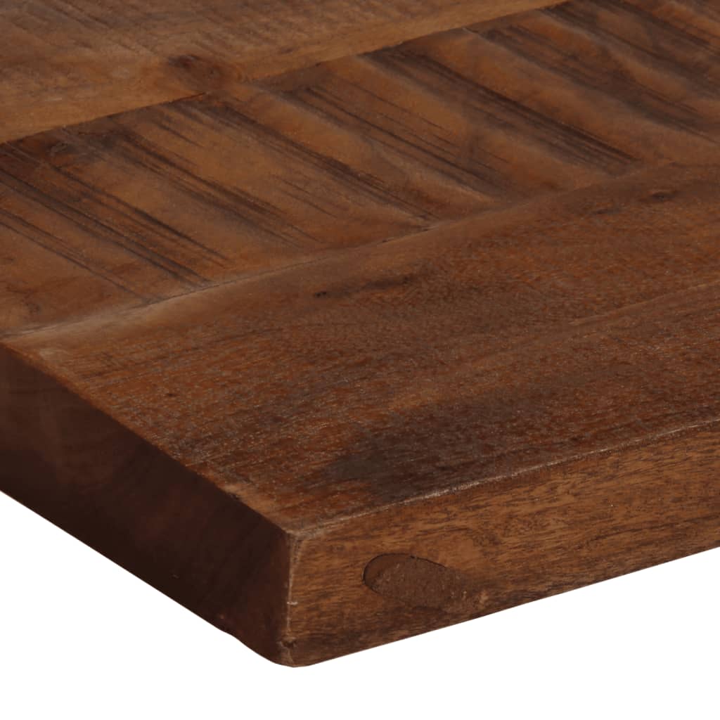 vidaXL Blat stołu, 110x30x3,8 cm, prostokątny, lite drewno z odzysku