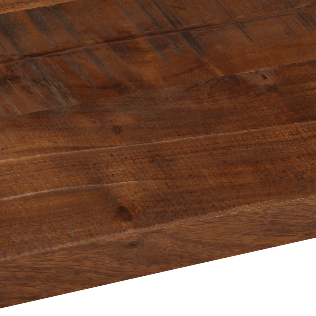 vidaXL Blat stołu, 110x30x3,8 cm, prostokątny, lite drewno z odzysku