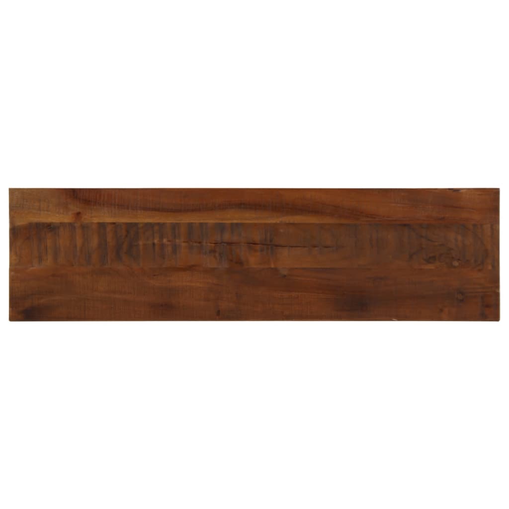 vidaXL Blat stołu, 120x30x3,8 cm, prostokątny, lite drewno z odzysku