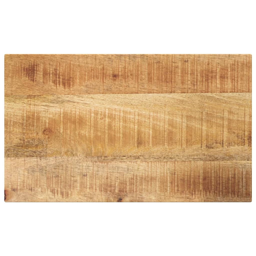 vidaXL Blat do stolika, 50x30x2,5 cm, prostokątny, surowe drewno mango