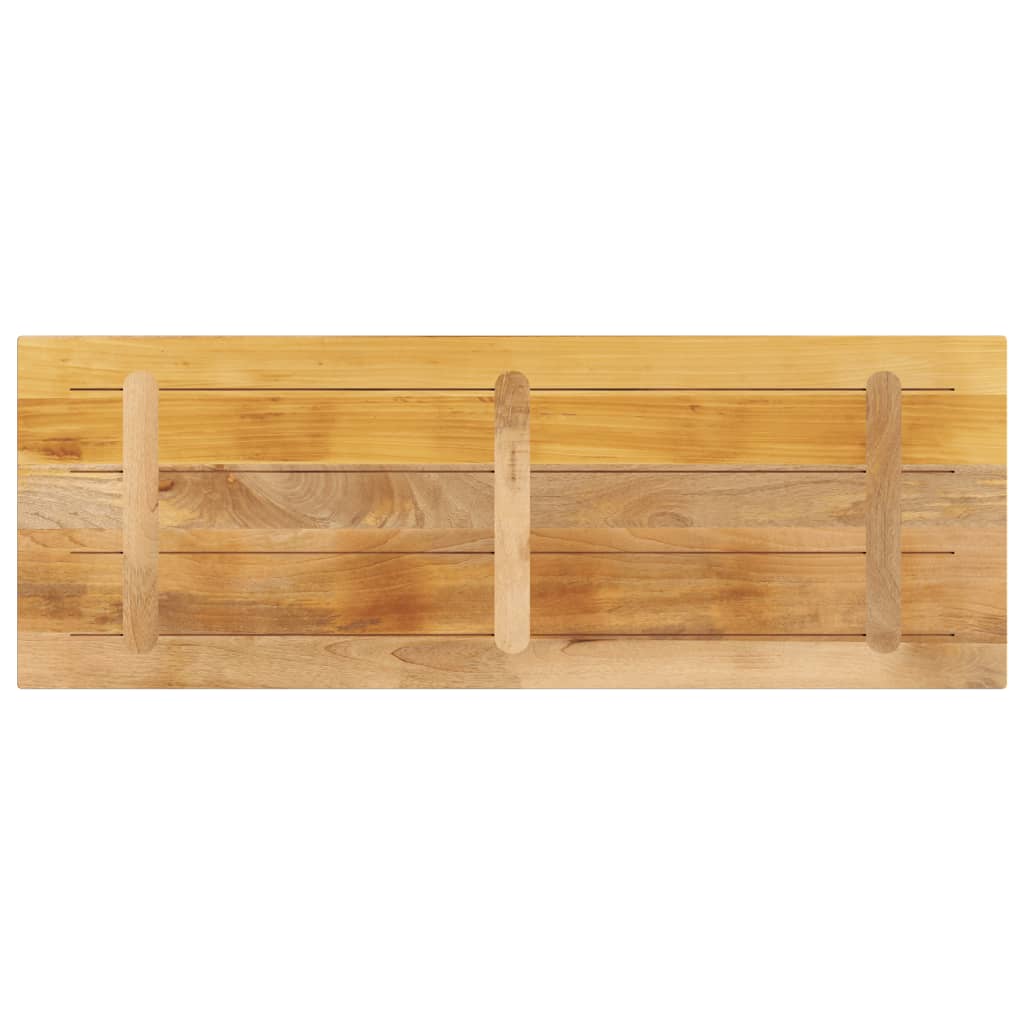 vidaXL Blat do stołu, 160x50x2,5 cm, prostokątny, surowe drewno mango