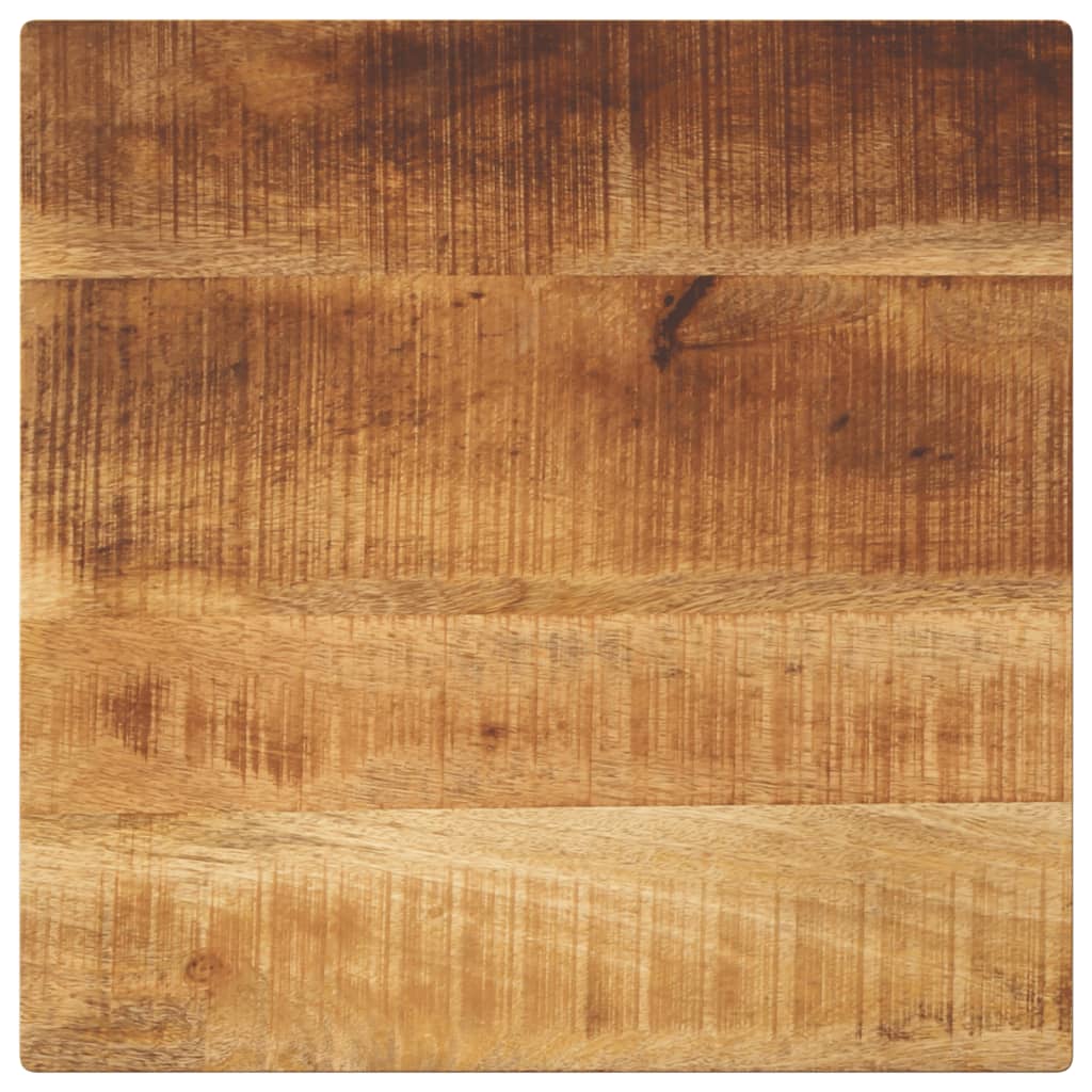 vidaXL Blat do stolika, 60x60x1,5 cm, kwadratowy, surowe drewno mango
