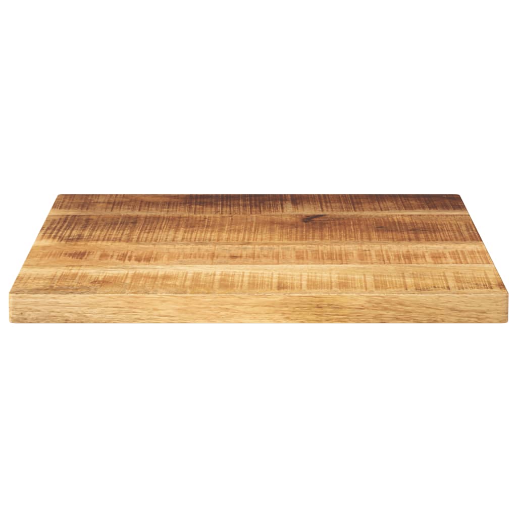 vidaXL Blat do stolika, 60x60x1,5 cm, kwadratowy, surowe drewno mango