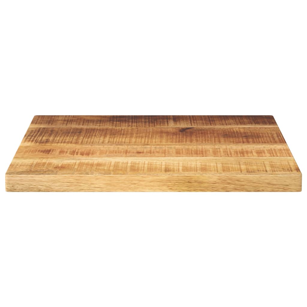 vidaXL Blat do stolika, 60x60x2,5 cm, kwadratowy, surowe drewno mango