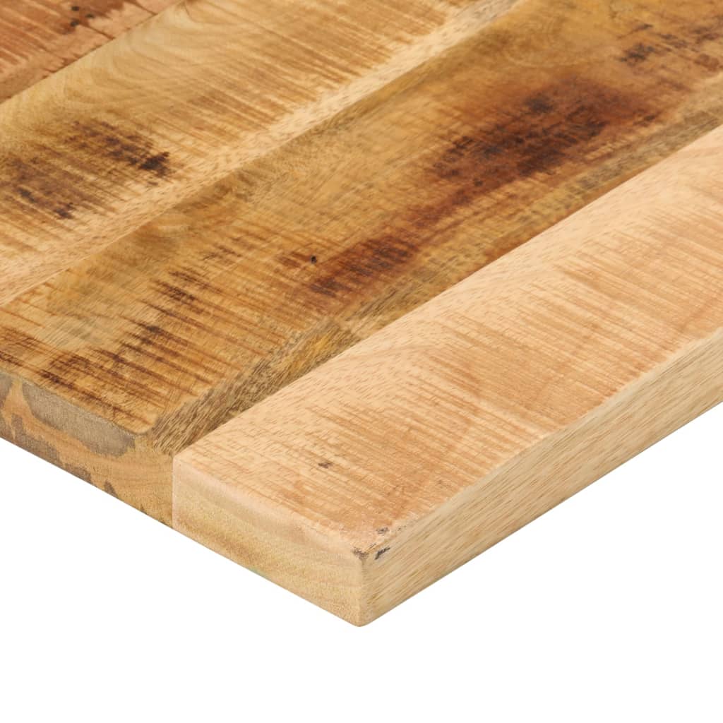 vidaXL Blat do stolika, 90x60x1,5 cm, prostokątny, surowe drewno mango