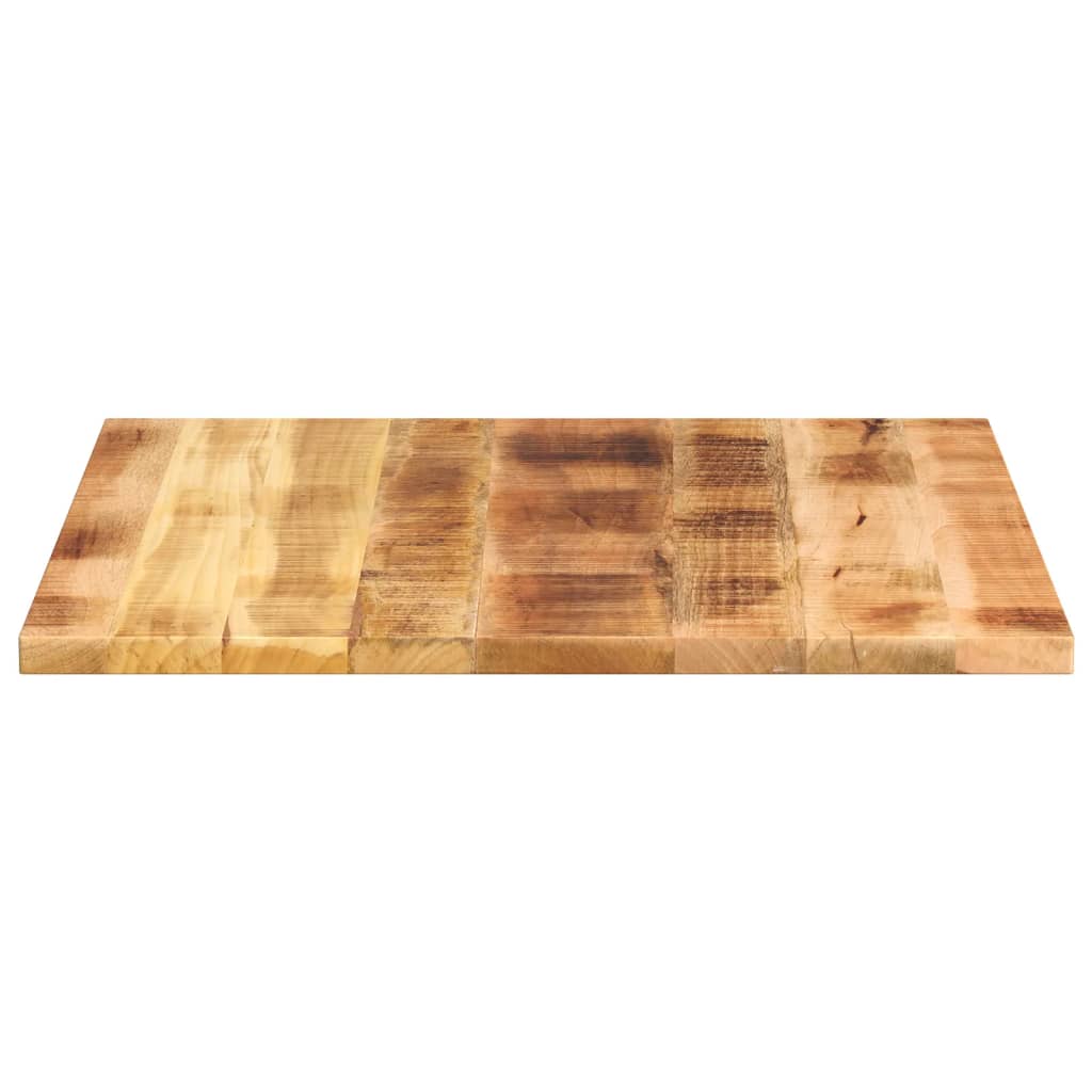 vidaXL Blat do stolika, 70x70x1,5 cm, kwadratowy, surowe drewno mango
