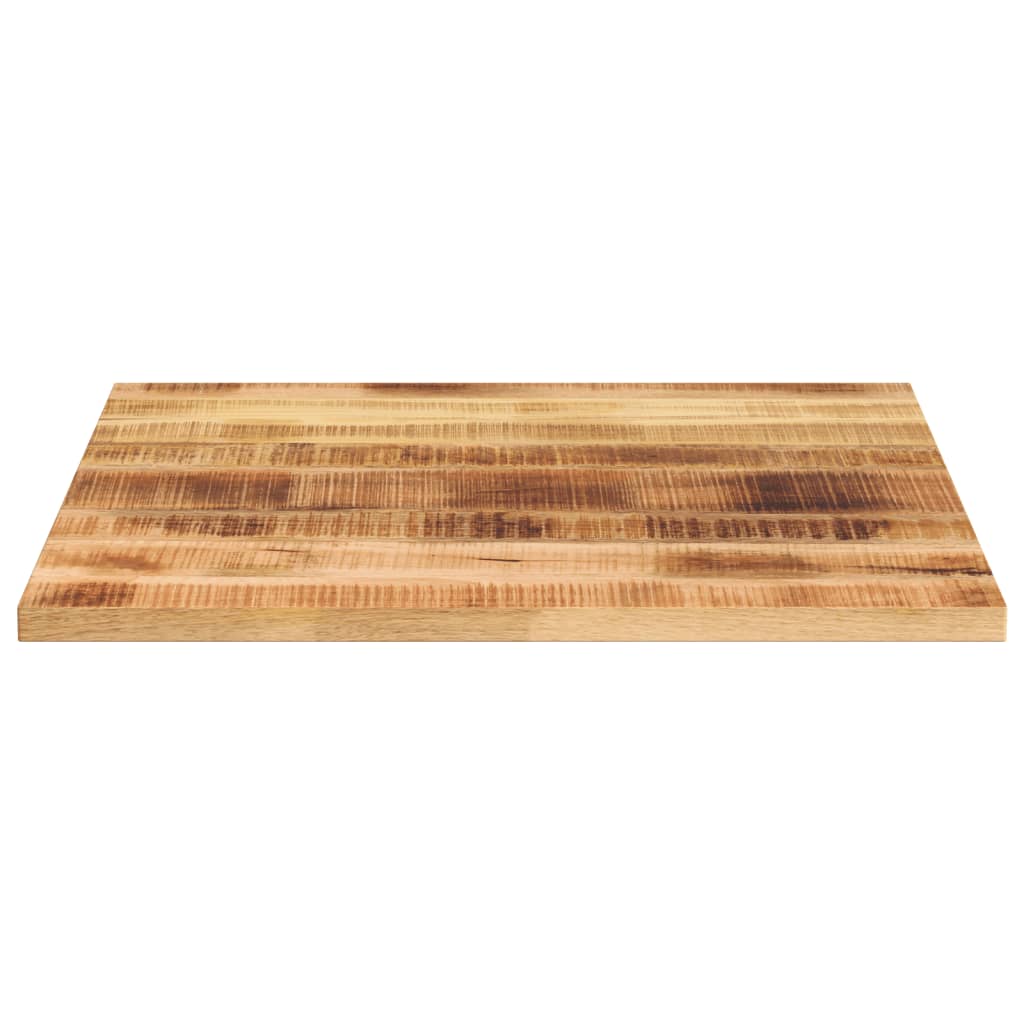 vidaXL Blat do stolika, 70x70x2,5 cm, kwadratowy, surowe drewno mango