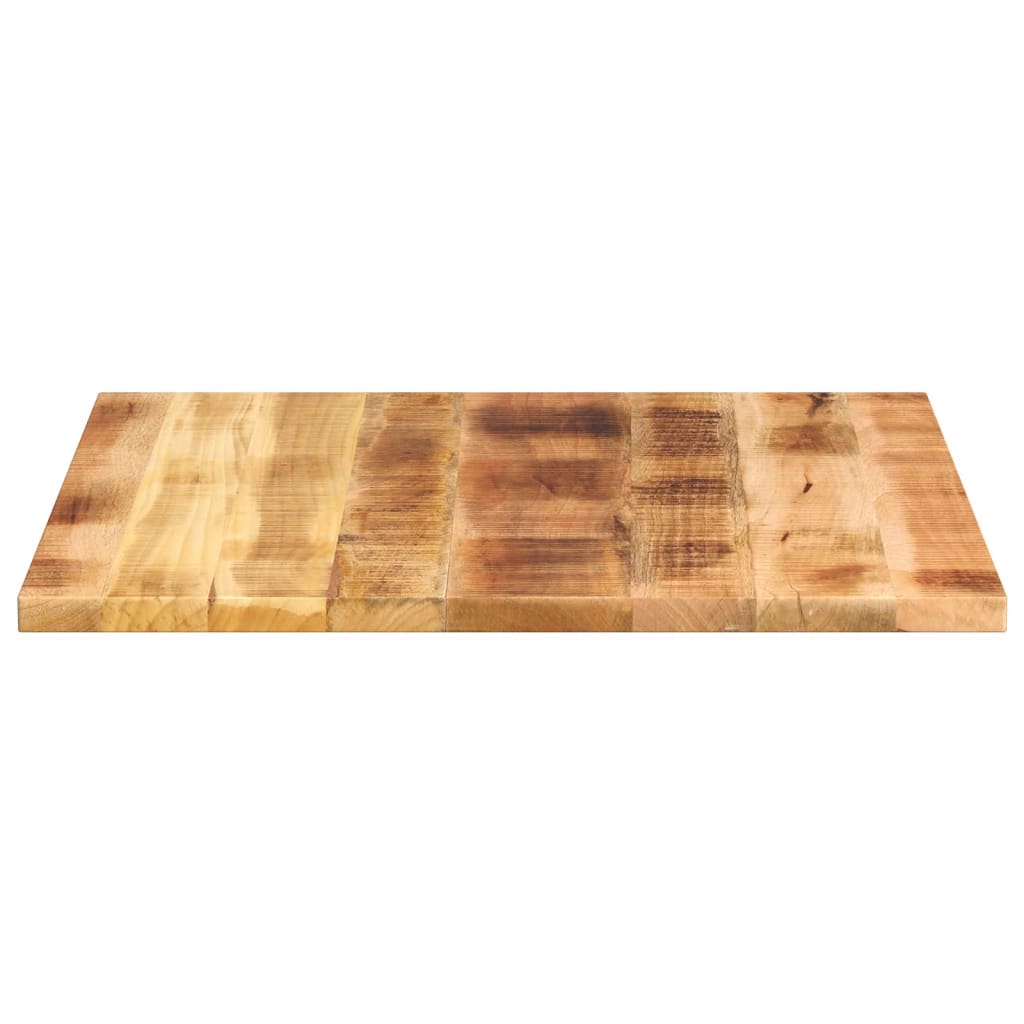 vidaXL Blat do stolika, 70x70x2,5 cm, kwadratowy, surowe drewno mango