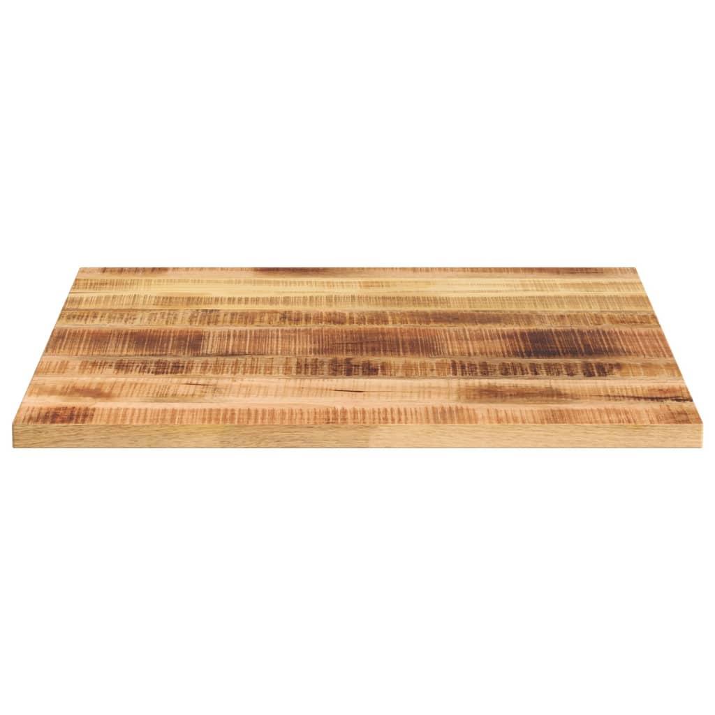 vidaXL Blat do stolika, 80x80x2,5 cm, kwadratowy, surowe drewno mango