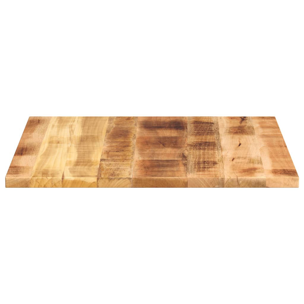 vidaXL Blat do stolika, 80x80x2,5 cm, kwadratowy, surowe drewno mango