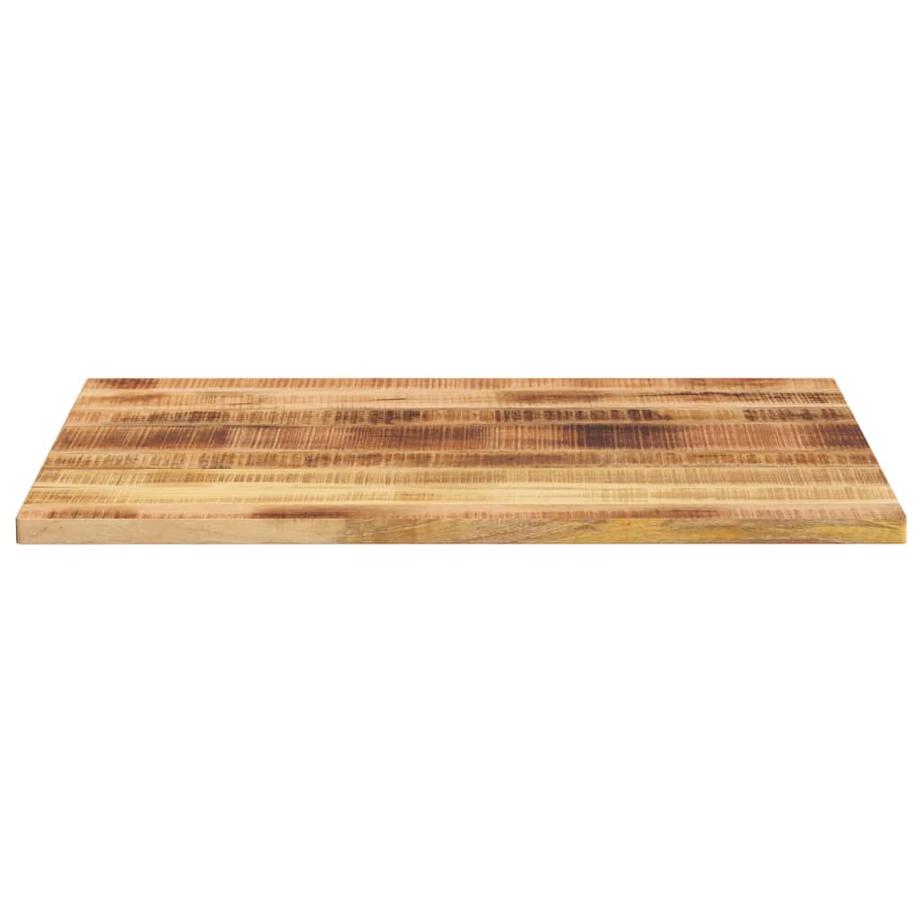 vidaXL Blat do stołu, 110x80x2,5 cm, prostokątny, surowe drewno mango