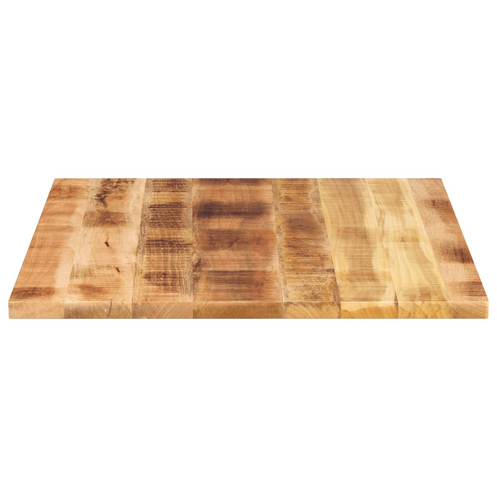 vidaXL Blat do stołu, 110x80x2,5 cm, prostokątny, surowe drewno mango