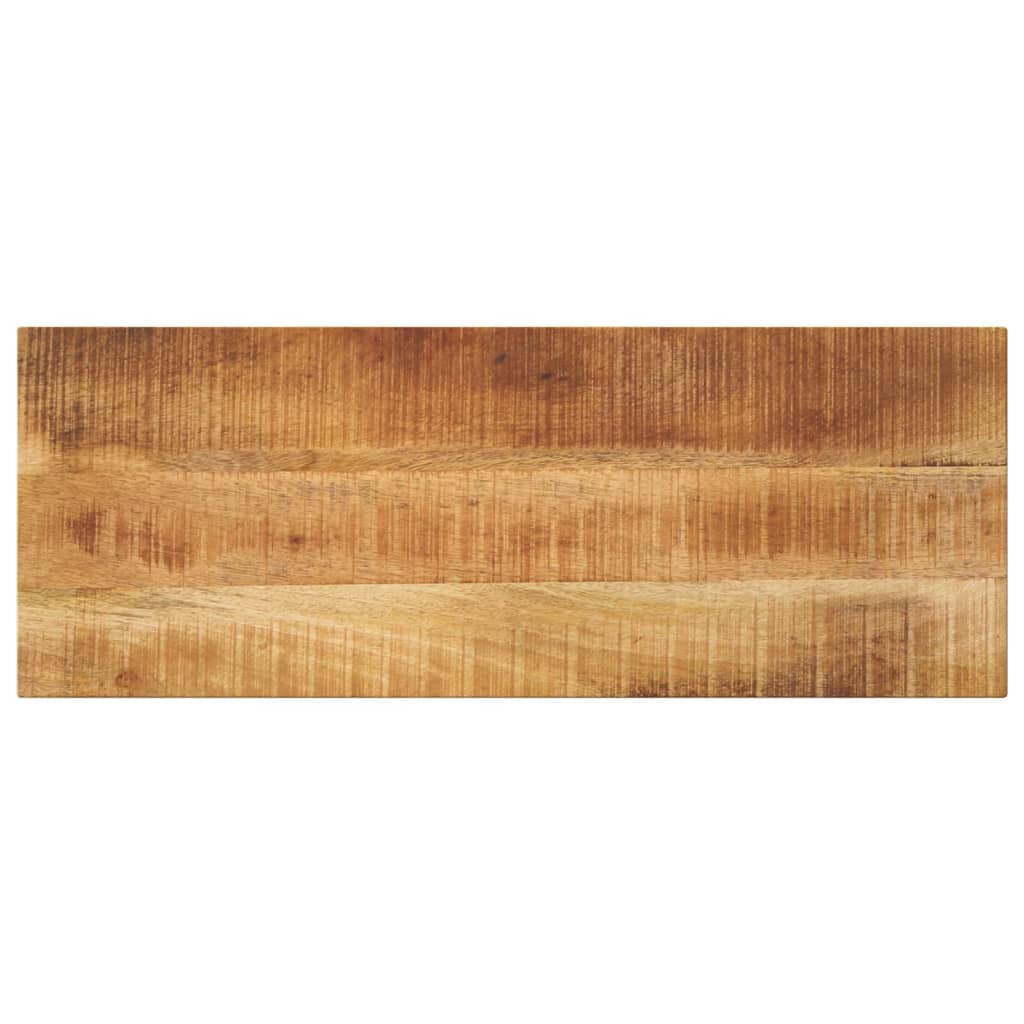 vidaXL Blat do stolika, 90x20x3,8 cm, prostokątny, surowe drewno mango