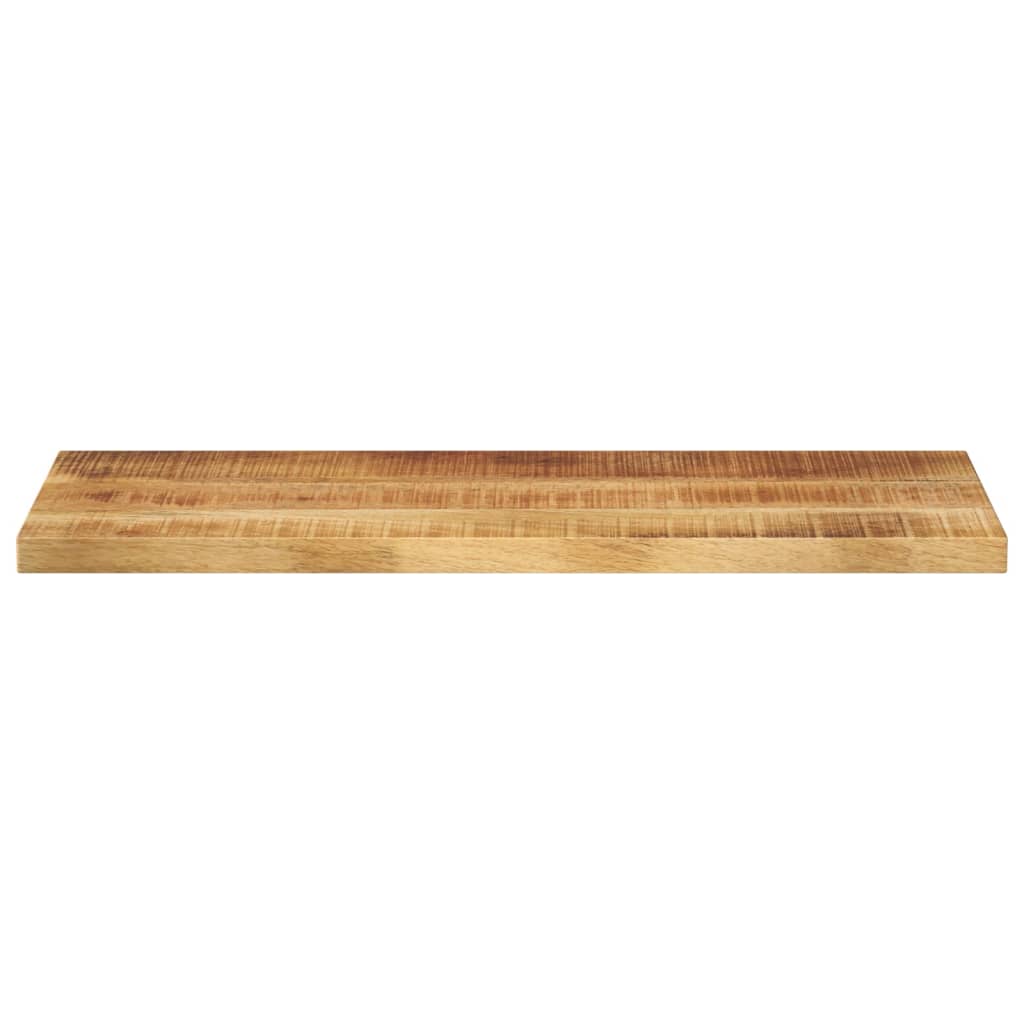 vidaXL Blat do stolika, 80x30x3,8 cm, prostokątny, surowe drewno mango