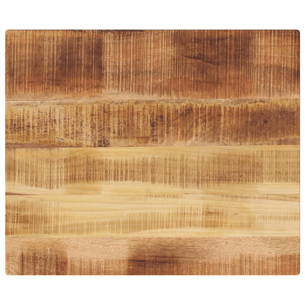 vidaXL Blat do stolika, 60x50x3,8 cm, prostokątny, surowe drewno mango