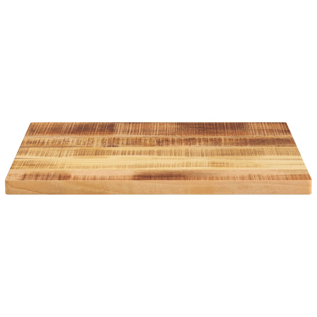 vidaXL Blat do stolika, 60x50x3,8 cm, prostokątny, surowe drewno mango