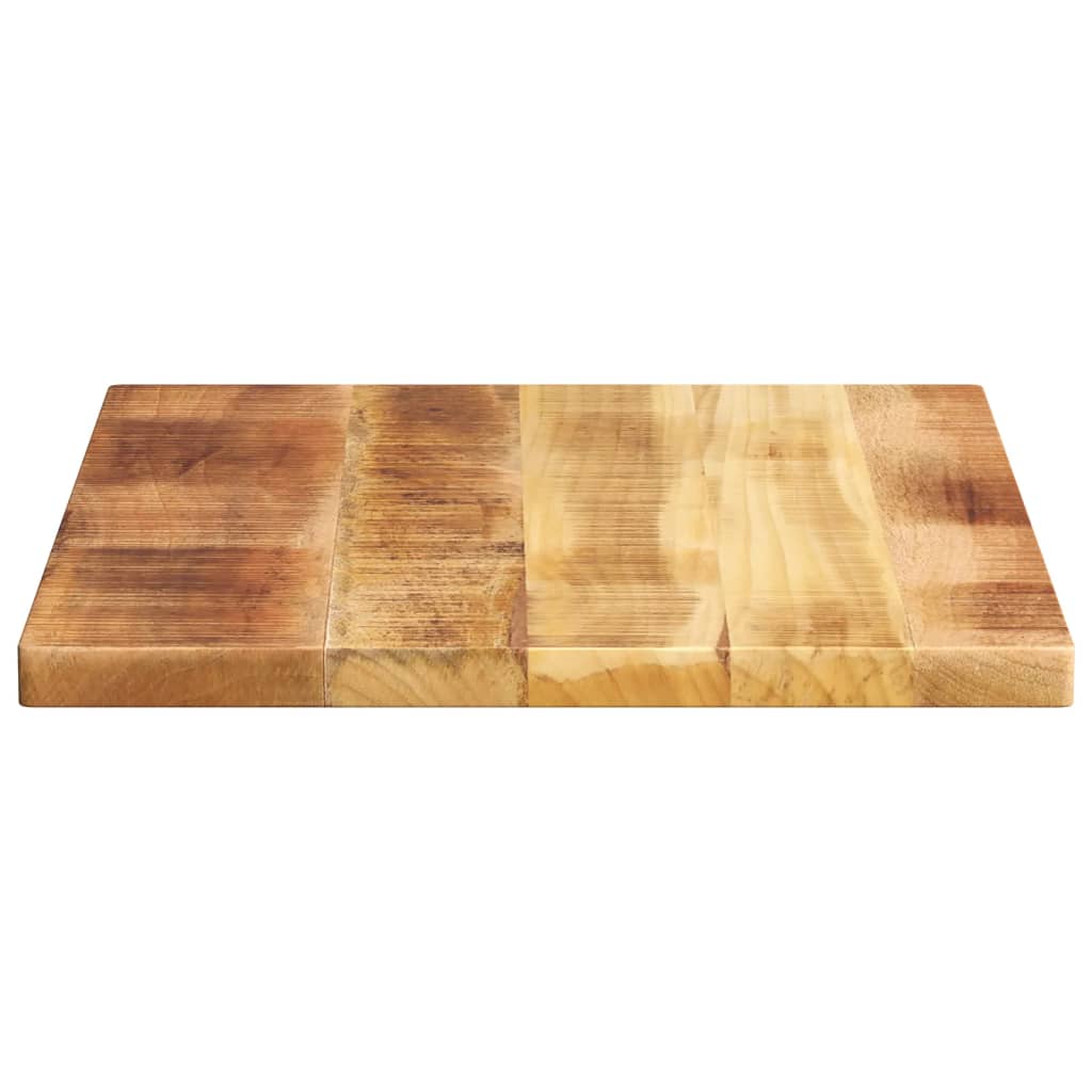 vidaXL Blat do stolika, 60x50x3,8 cm, prostokątny, surowe drewno mango