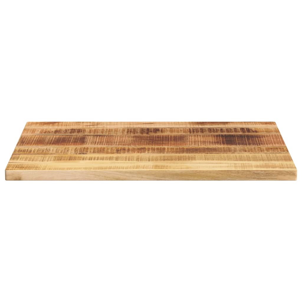 vidaXL Blat do stolika, 70x50x3,8 cm, prostokątny, surowe drewno mango