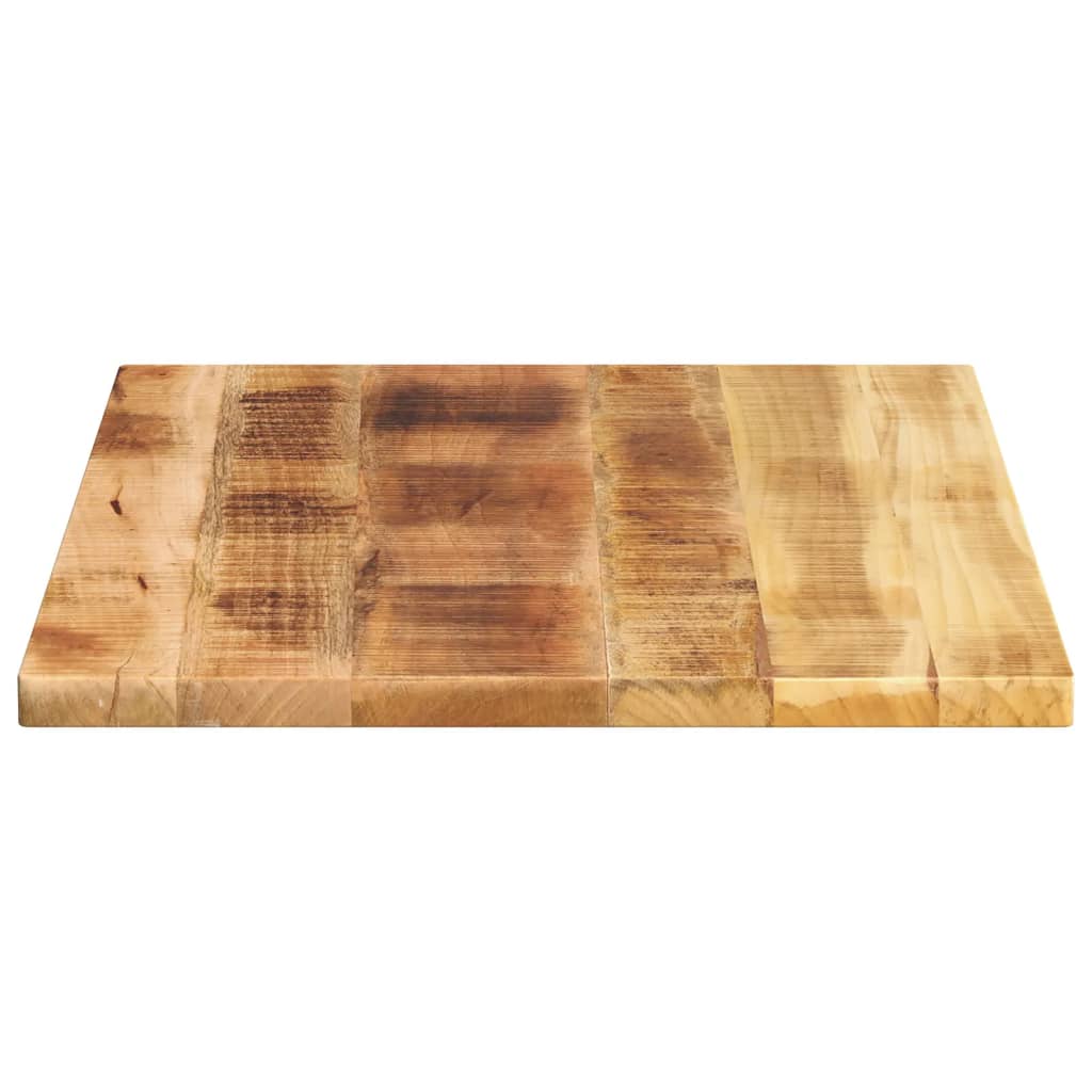 vidaXL Blat do stolika, 70x50x3,8 cm, prostokątny, surowe drewno mango