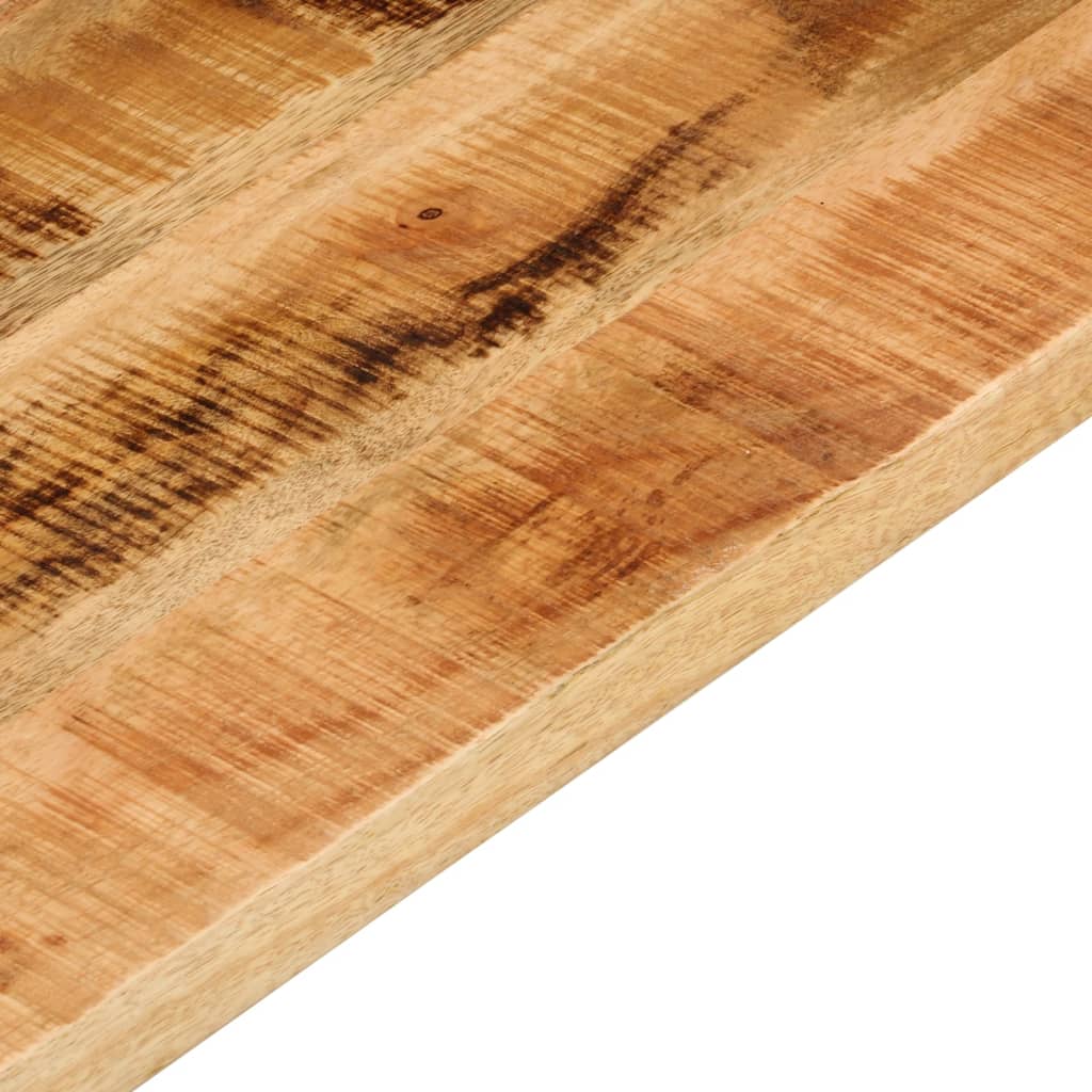 vidaXL Blat do stolika, 70x50x3,8 cm, prostokątny, surowe drewno mango