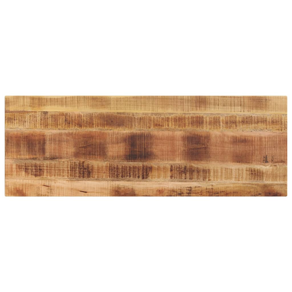 vidaXL Blat do stołu, 140x50x3,8 cm, prostokątny, surowe drewno mango