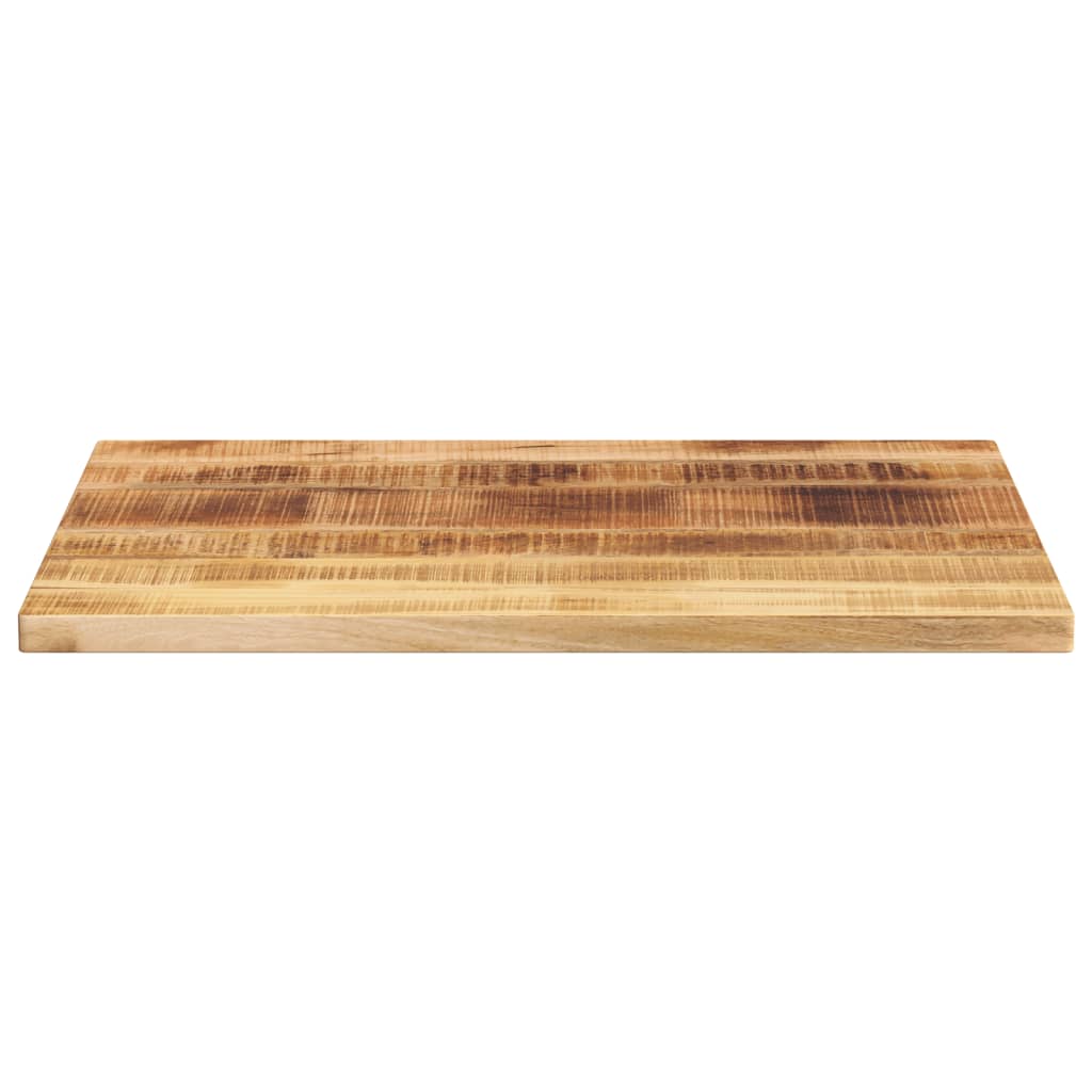 vidaXL Blat do stolika, 70x60x3,8 cm, prostokątny, surowe drewno mango