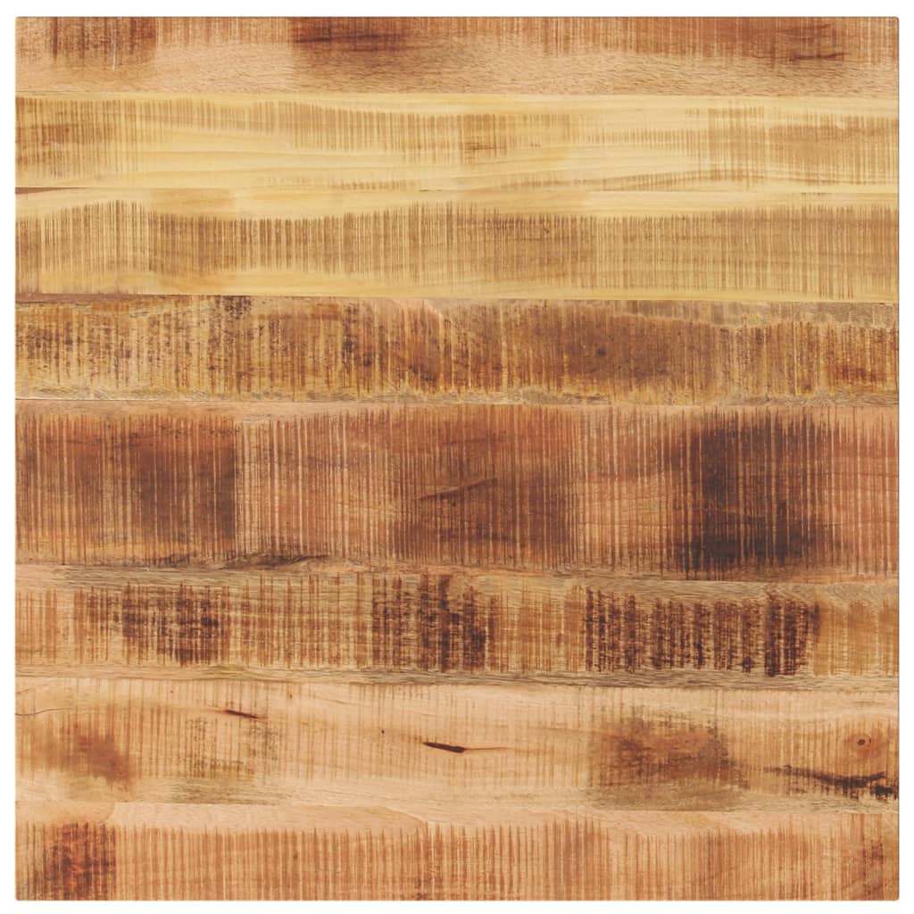 vidaXL Blat do stolika, 70x70x3,8 cm, kwadratowy, surowe drewno mango