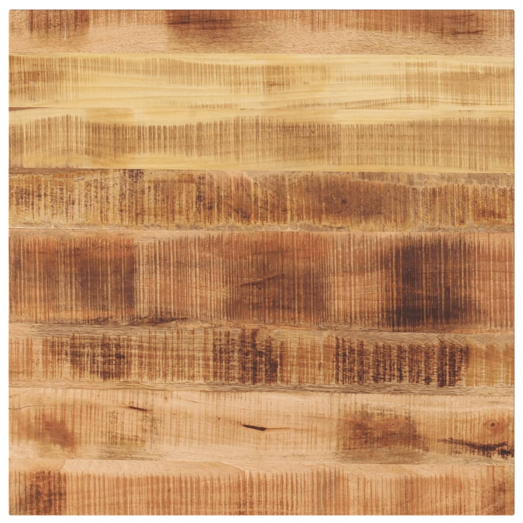 vidaXL Blat do stolika, 80x80x3,8 cm, kwadratowy, surowe drewno mango