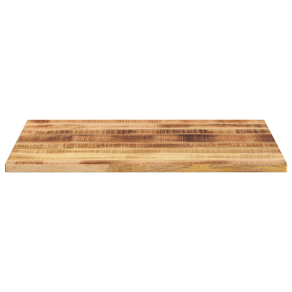 vidaXL Blat do stolika, 90x80x3,8 cm, prostokątny, surowe drewno mango