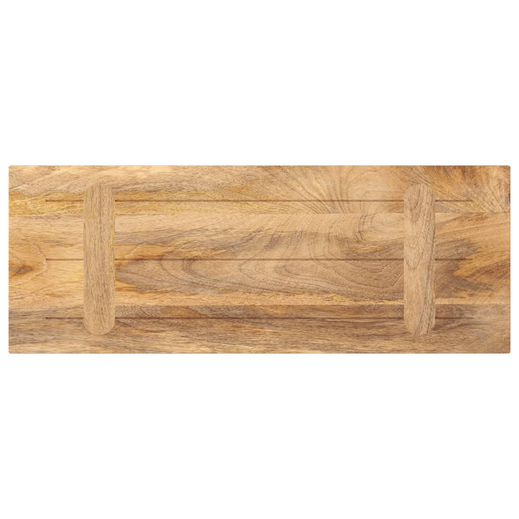 vidaXL Blat stołu, 80x20x2,5 cm, prostokątny, lite drewno mango