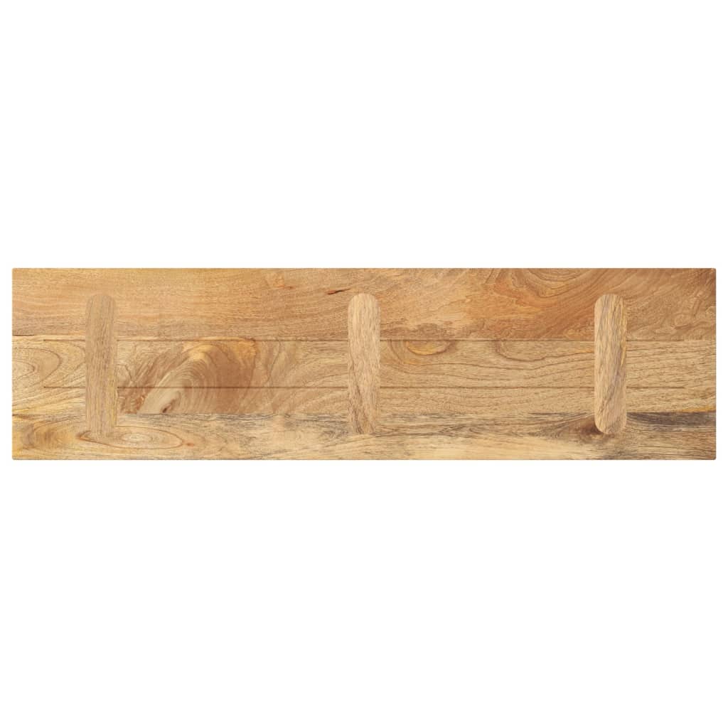 vidaXL Blat stołu, 100x20x2,5 cm, prostokątny, lite drewno mango